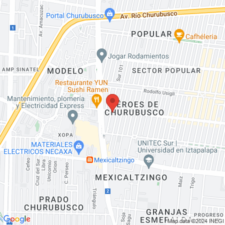 Podologia SALUD Y BELLESA map