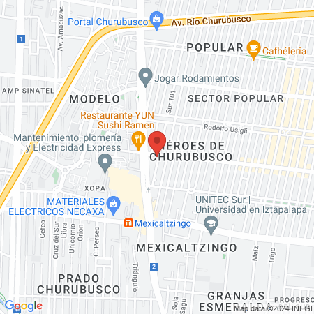 Cardiologo César Segoviano map