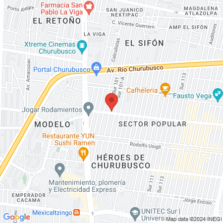 Veterinaria Sur 101 map