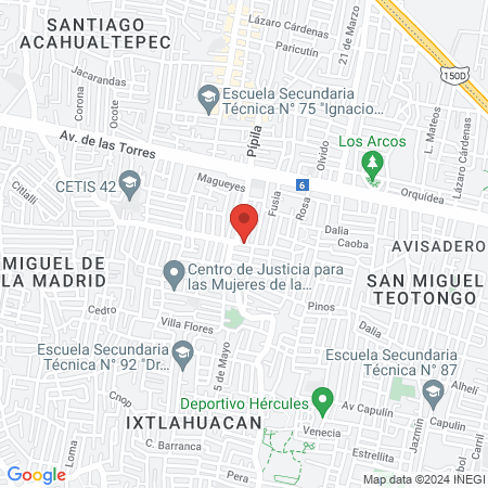 La real barber shop map