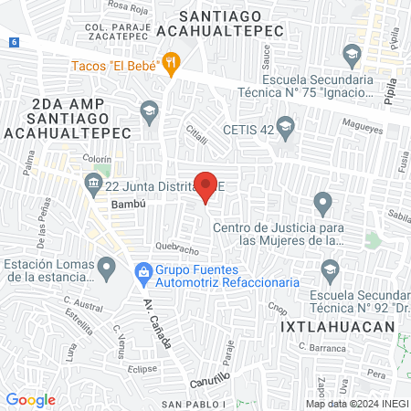 Estetica Unisex Karla Itzul map