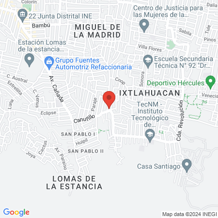 Barberia Santisima map