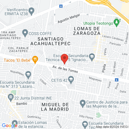 Barbería Zapata map