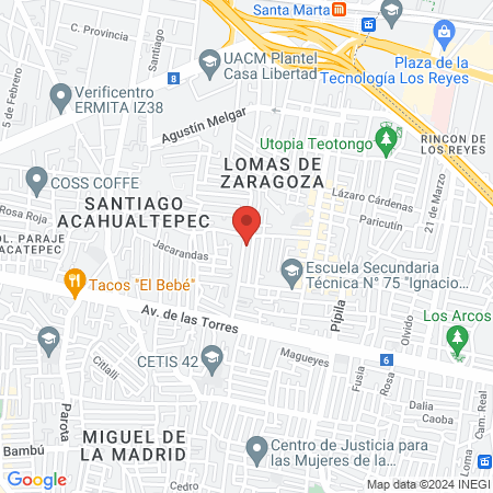 Ortodoncia y Estética dental map