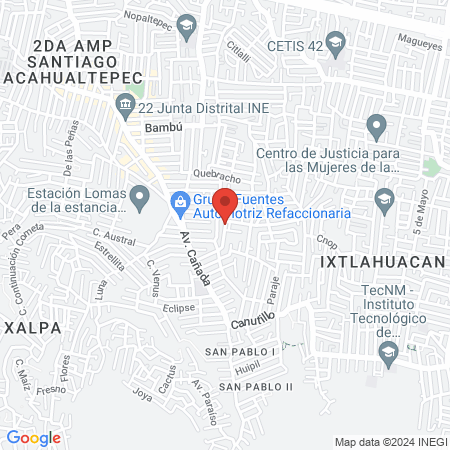 Consultorio dental Ruth map