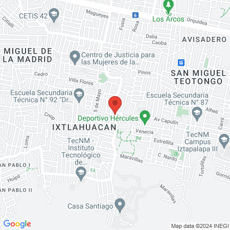 Consultorio médico Medicina familiar - pediatria map