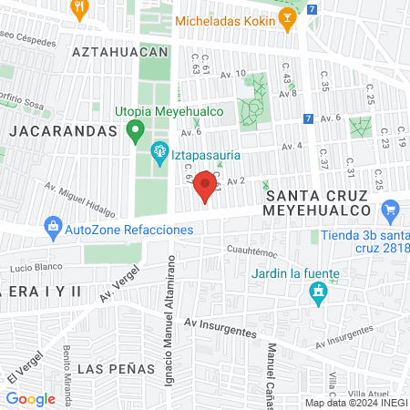 Temazcal moyocoyatzin map