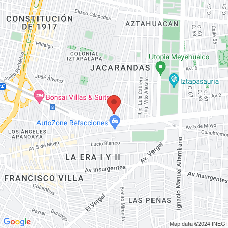 Consultorío dental map