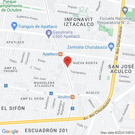 La Bendición Barbershop map