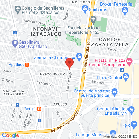 Quality Dental Ingenieros map
