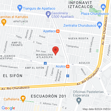 Mario Roberto Echeverria Aguilar Médico General Iztapalapa map