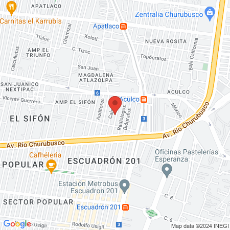 Dra Lisseth Luz Del Corazon map