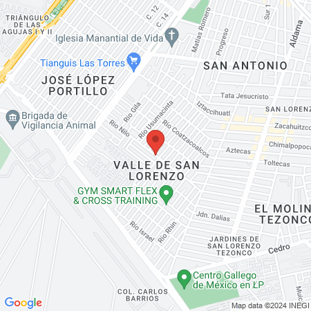 Consultorio Dental map