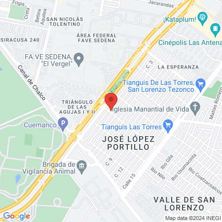 Consultorio Médico map