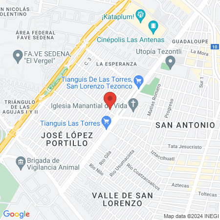 Consultorio Médico map