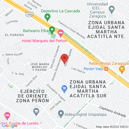 Salón de Belleza Monss map