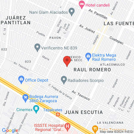 Poder y gloria barbershop map