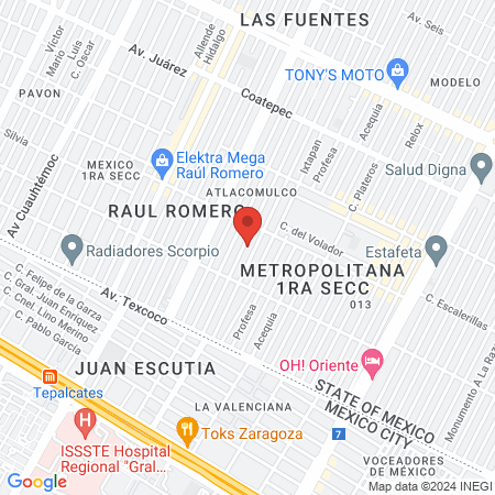 Pocholitos Boxin Gym map