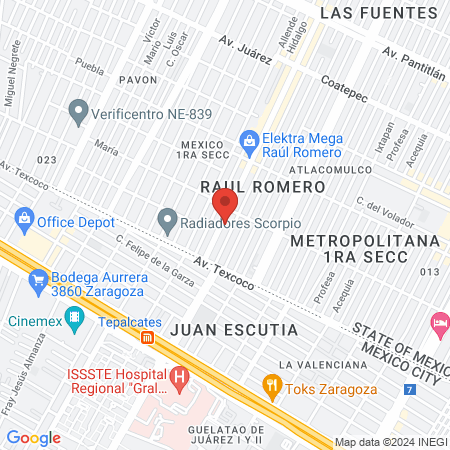 Medicina General map