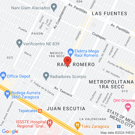 Clínica Veterinaria Vet Care map