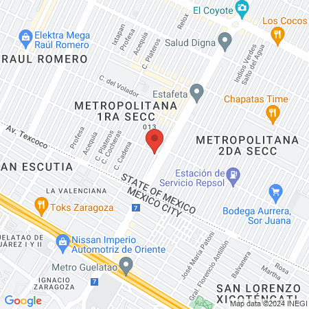 Veterinaria Bellota map