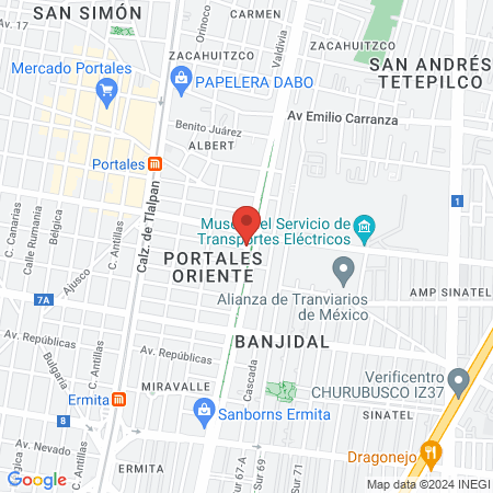 Petzoa, Especialidades Médicas Veterinarias map