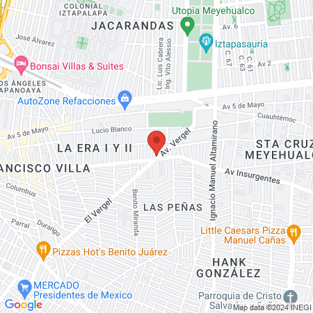 Elohim barbershop map