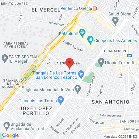 Consultorio Médico map