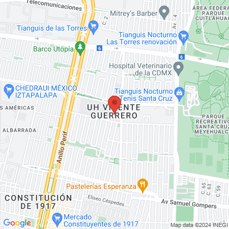 IMSS Hospital General de Zona 47 map