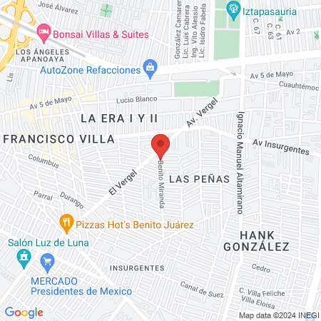 Studio de Belleza Fashion CH map