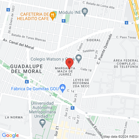 Isabella Salón Belleza map