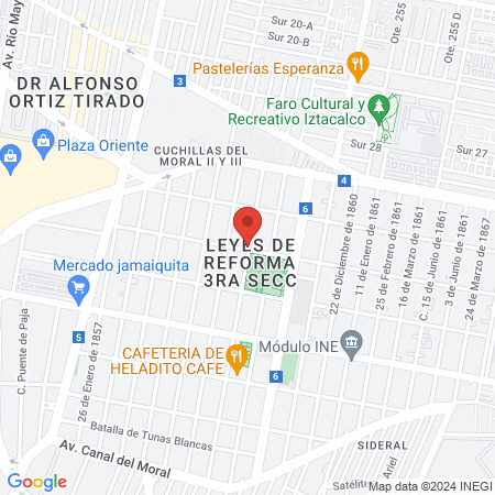 ESTILISTA PROFESIONAL PHOFIA map