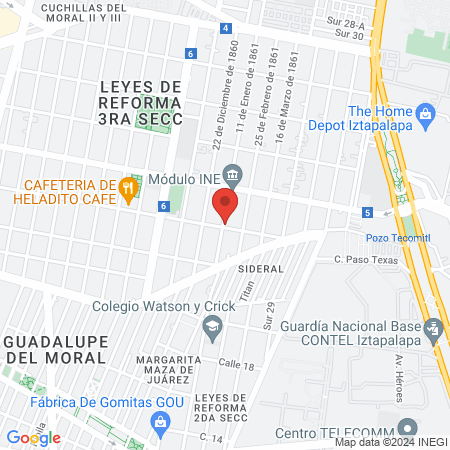 ESTETICA UNISEX Wendy'S map