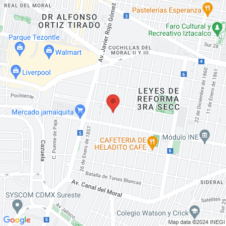 Consultorio Dental Dra.Ariadna Rivera. map