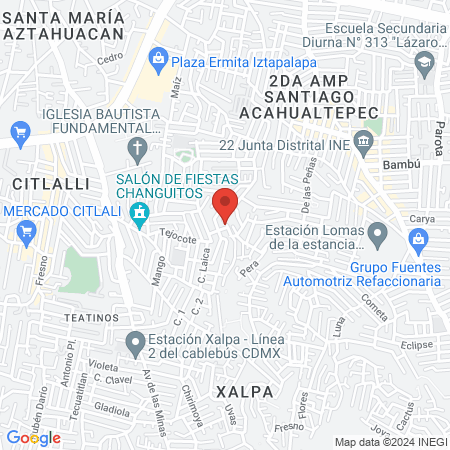 Dentista Yania map