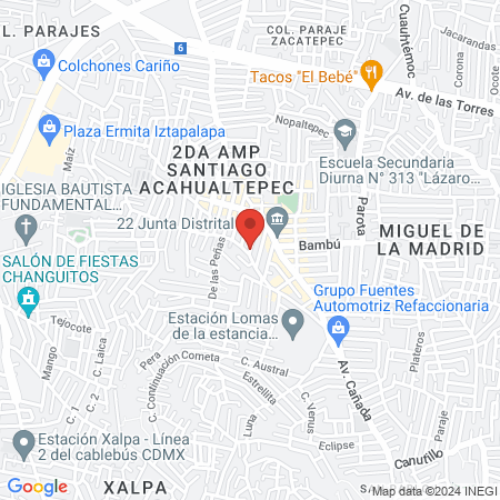 Podología Integral Danilem map