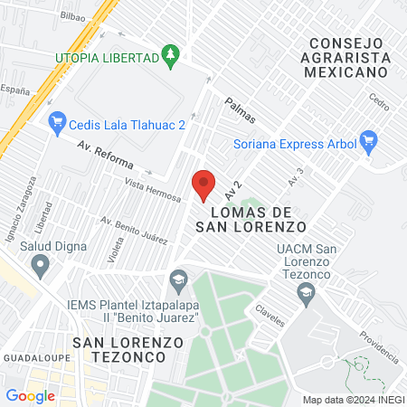 ESTETICA MARY map