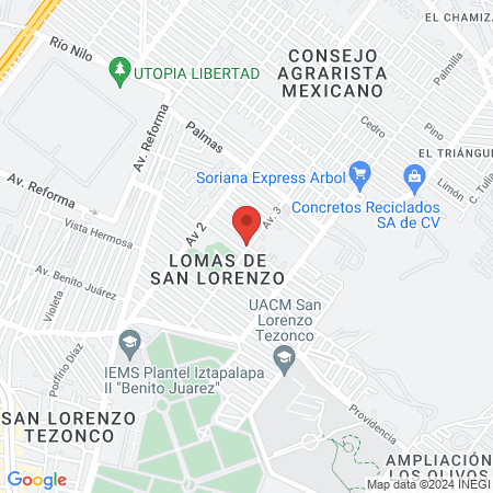 Fundación BEST a.c. map