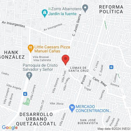 the danny - SALON map