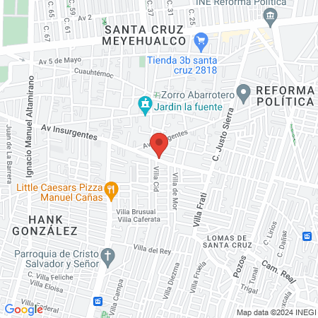 Barbería "La Fama" map