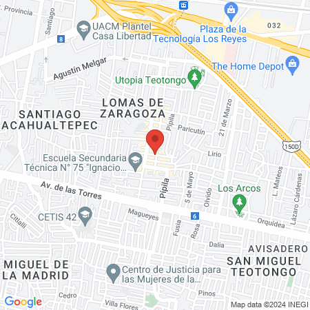 Latinos Barber Shop map