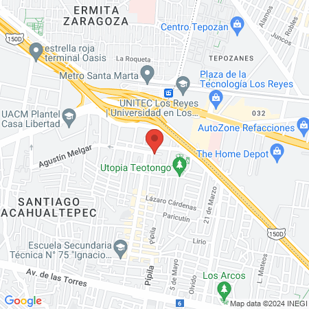 Odontología Integral Hernández map