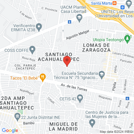 Clínica Dental Amantoli map