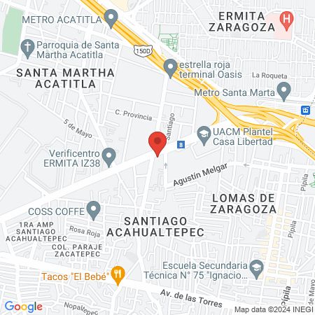 Farmacia Homeopatica Naturalife map