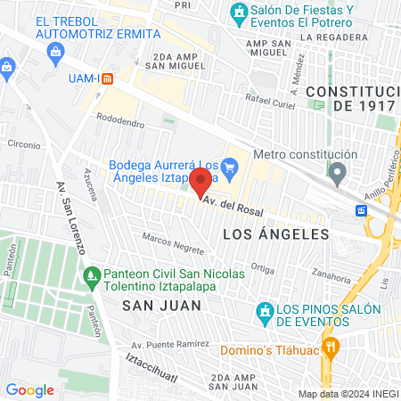 Crazy Nails nail shop salón spa de uñas map