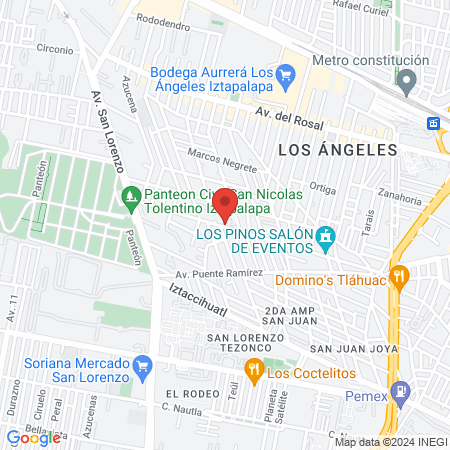 Barbería El Capricho map