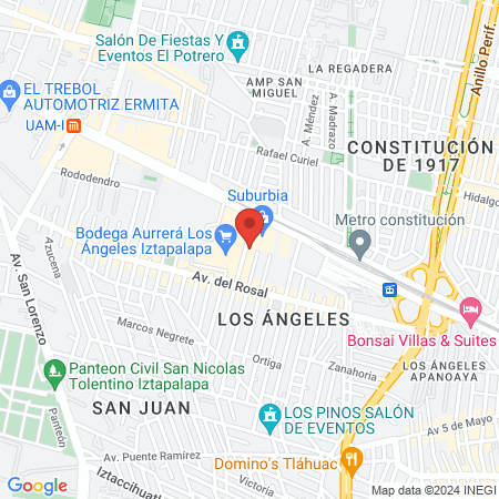 Podología Integral Sánchez map