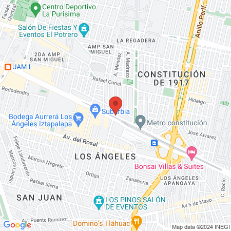 Dra. Claudia Maria Hernandez Del Angel, Psiquiatra map