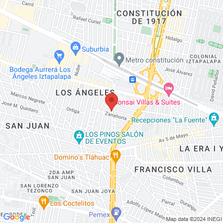 José Estebán Barrios Cortes map