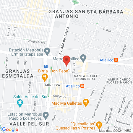 Flores Herrera Bertha map